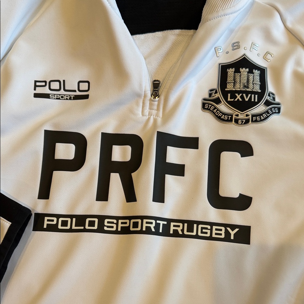 Polo by Ralph Lauren White and Black Sweatshirt - Picture 3 of 5